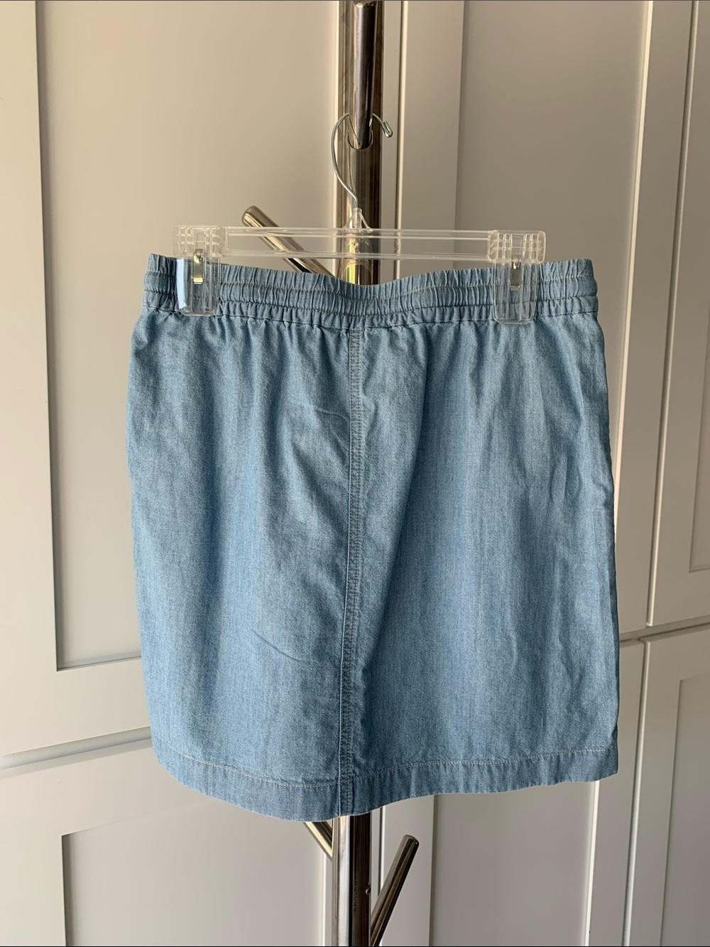 J. Crew chambray women’s skirt, size XS. - Picture 2 of 12